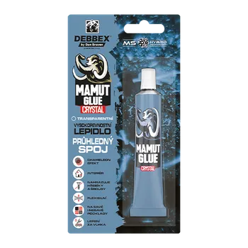 Průmyslové lepidlo DenBraven MAMUT GLUE Crystal 25 ml tuba v blistru transparentní