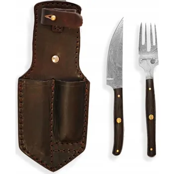 Kuchyňský nůž Vidlička Dellinger RETTER BBQ Damašek matné 2 ks