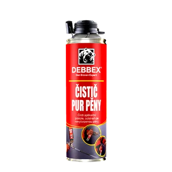 Průmyslové lepidlo DenBraven Čistič PUR pěny 500 ml dóza transparentní