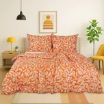 Bavlněné povlečení BASIC 4dílné LISA cihlové