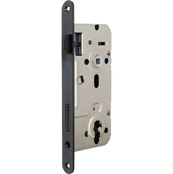 zadlabací zámek Richter Czech Zadlabací zámek Z.301-PZ.90/50/22 P/L CE černá matná ( 24026 )