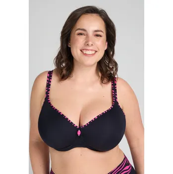 Dámská móda Plavková podprsenka Triola 88258 - BLV04/černá / 75 / L f88258-04