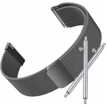 Řemínek na hodinky Černý řemínek apgo pro Garmin