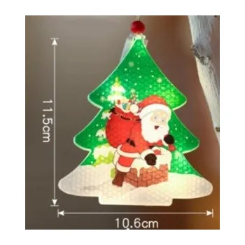 Vánoční dekorace Vánoční Koule LED vánoční ozdoba na stromeček - stromeček