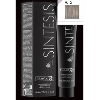 Barva na vlasy Black Sintesis Color Creme New 9.12 - Krémová barva na vlasy 100 ml