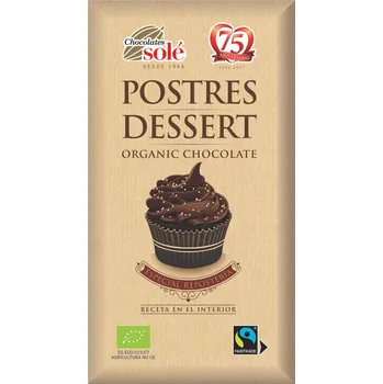 Čokoláda SOLÉ čokoláda hořká na vaření 200 g