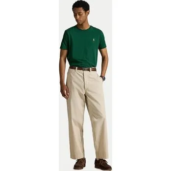 Oblečení a móda Polo Ralph Lauren T-Shirt 710671438461 Zelená Custom Slim Fit XL