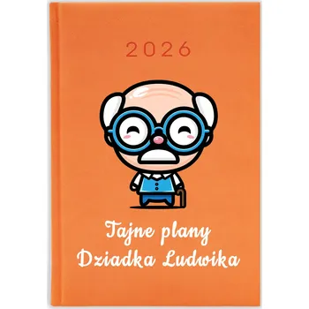 Kalendář Knižkový kalendář 2026 A5 FunnyCase modrý