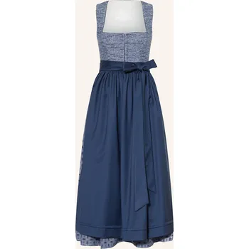 Sportalm Dámský Dirndl S Děrovanou Krajkou, černošedá, 38