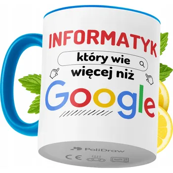 Hrnek Polidraw Hrnek Polidraw pro informatika na dárek keramika 330 ml