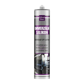 Průmyslové lepidlo DenBraven Univerzální silikon Silver Line 280 ml černá