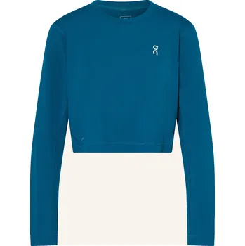 Dámské tričko On Dámské Tričko S Dlouhým Rukávem Train Long-T Crop, modrá, 38