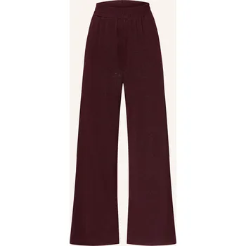 Dámské kalhoty Marc Aurel Dámské Marlene Kalhoty S Třpytivou Přízí, tmavě...