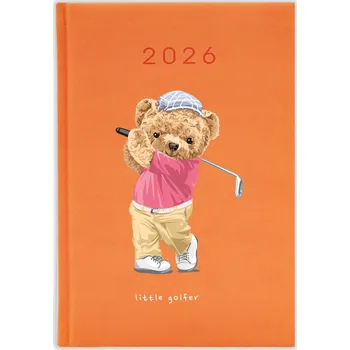 Kalendář Knižkový kalendář 2026 A5 FunnyCase modrý