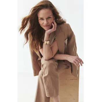 Dámské sako Tatuum PLÁTĚNÝ CAMEL BLEJZR - LAMIA 3