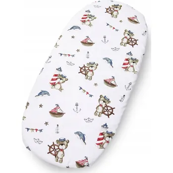 Prostěradlo Kerstin PROSTĚRADLO DO KOČÁRKU KORBIČKY KOLÉBKY BAVLNĚNÉ