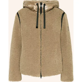 Dámský kabát Frieda & Freddies Dámská Plyšová Bunda Chuck, světle zelená, 42