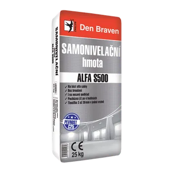 Průmyslové lepidlo DenBraven Samonivelační hmota ALFA S500 25 kg pytel