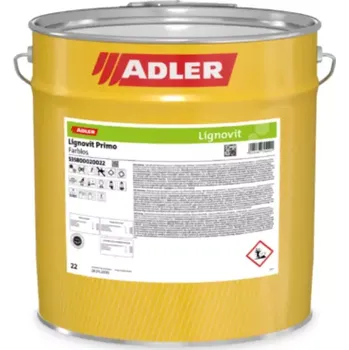 Lak na dřevo Adler Lignovit Primo - vodouředitelná bezbarvá impregnace 4L