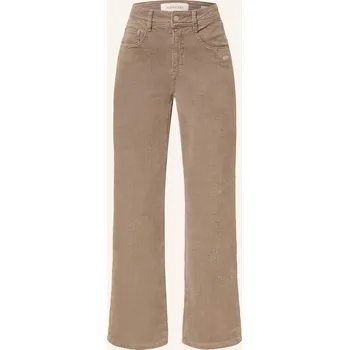 Dámské kalhoty Gang Dámské Manšestrové Kalhoty 94amelie Wide, béžová, 38