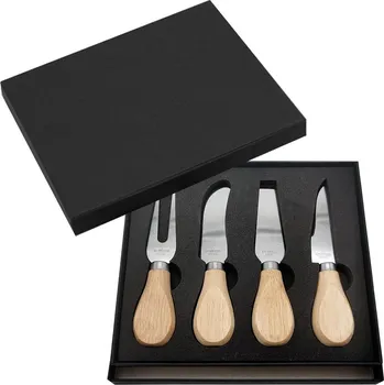 Kuchyňský nůž Sada nožů MPM Queny na servírování sýrů, 4ks