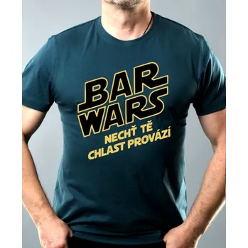 Bar wars - Pánské tričko Basic - Nejoblíbenější - XL