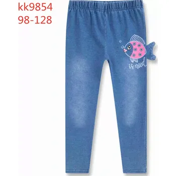 Dívčí legíny Dívčí riflové legíny/džegíny KUGO KK9854 vel.98,104,110,116,122