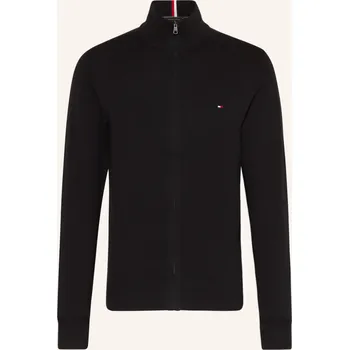 Pánský svetr Tommy Hilfiger Pánský Pletený Kardigan, černá, XXL