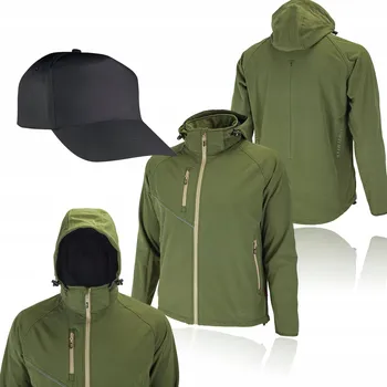 Pánská bunda Bunda Magros Softshellová bunda Bennon FORCE - zelená 0954180050, velikost 4XL