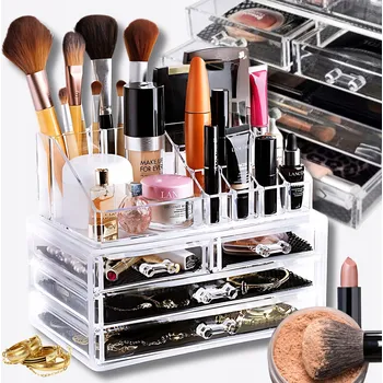 Šperkovnice ŠPERKOVNICE VELKÝ ORGANIZÉR NA KOSMETIKU ŠPERKY