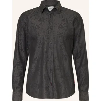 Pánská košile Joop! Jeans Pánská Košile Hanson Slim Fit, tmavě šedá, 40