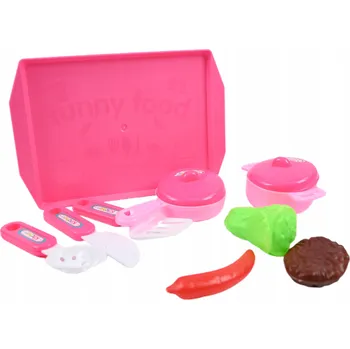 Doplněk pro panenku NÁDOBÍ PRO PANENKY SADA NA HRANÍ PRO DĚTI