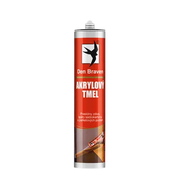 Průmyslové lepidlo DenBraven Akrylový tmel 280 ml kartuše hnědá