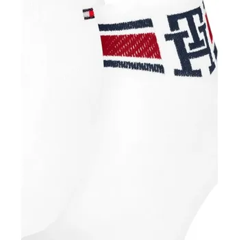 Pánské ponožky Tommy Hilfiger TH MEN QUARTER 2P SPORT WHITE 701236322 001 39-42 Velikost: 39-42