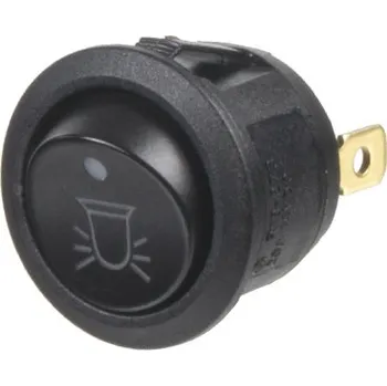 Elektrická zásuvka Spínač kolébkový kulatý 20A na maják - 47057