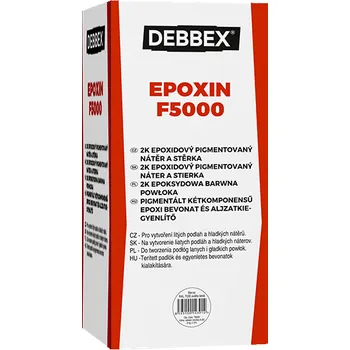 Průmyslové lepidlo DenBraven EPOXIN F5000 6 kg sada plechovek 5 + 1 kg světle modrá RAL 5012