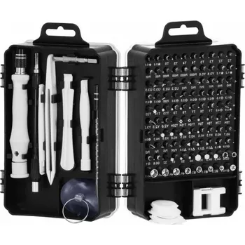 Sada nářadí Sada nářadí pro opravu elektroniky SPRINGOS CS0057 černá 116 dílů