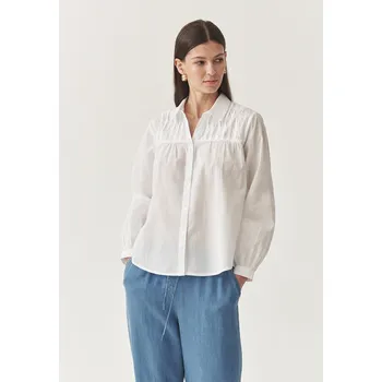 Dámská košile Tatuum BAVLNĚNÁ KOŠILE S OZDOBNÝMI ZÁŠEVKY – NEMY 1