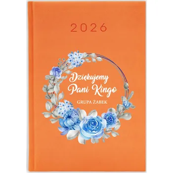 Kalendář Knižkový kalendář 2026 A5 FunnyCase modrý