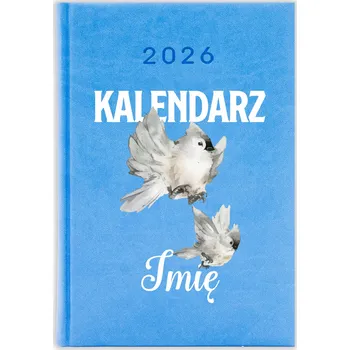 Kalendář Knižkový kalendář 2026 A5 FunnyCase modrý