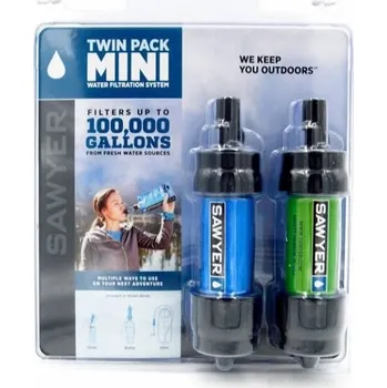 vodní filtr Sawyer sada vodních filtrů Mini Filter blue/green