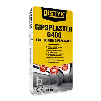 Průmyslové lepidlo DenBraven Rychletuhnoucí sádrová hmota G400 DISTYK Line 20 kg bílá