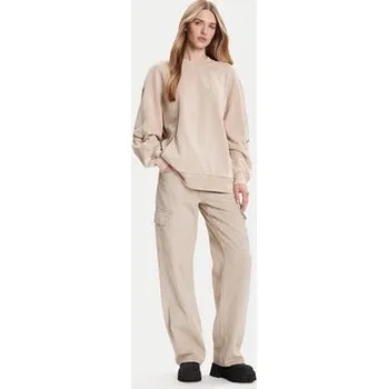 Dámské kalhoty G-Star Raw Kalhoty z materiálu Judee D24673-E078 Béžová Relaxed Fit 28_32