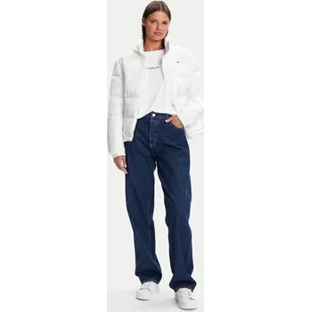 Tommy Jeans Zimní bunda DW0DW21619 Bílá Relaxed Fit M