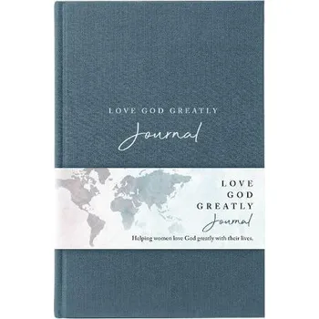 Cizojazyčná kniha Love God Greatly Journal: A SOAP Method Journal for Bible Study (Blue Cloth-bound Hardcover) - Love God Greatly