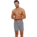 Černo-bílé kostkované trenýrky Velikost: 3XL