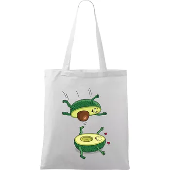 Sex avokádo (Hana-creative) - Taška bavlněná - 42 x 38 cm ( Bílá )
