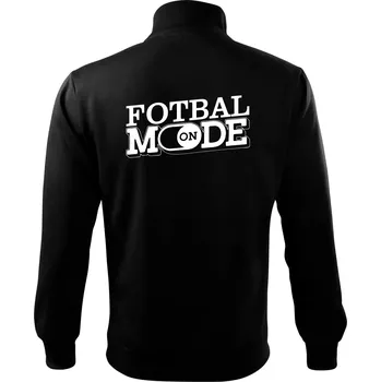 Pánská mikina Fotbal mode - Mikina bez kapuce Adventure - L ( Černá )