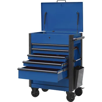 Nástrojový vozík s přihrádkou s víkem - kaiserkraft