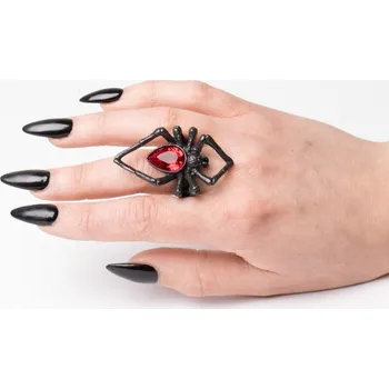 Prsten prsten ALCHEMY GOTHIC - Black Widow
